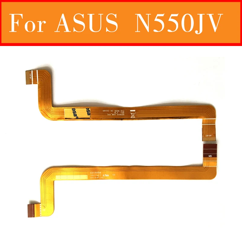 100% Valódi USB-Flex kábel Asus N550 N550JV N550JK N550JA N550JL N550LFL Q550LF FlEX usb-FPC kábel csere alkatrészek