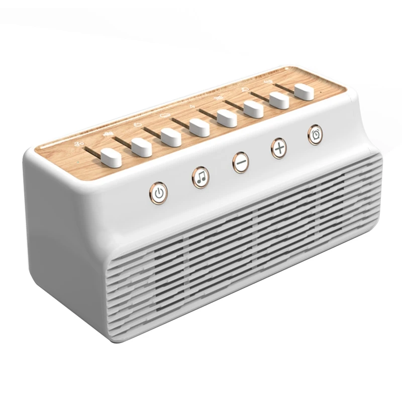 Aludni Bluetooth Hangszóró Időzített 8 Természetes Hangok Music Box Javíthatja Az Alvás A Karácsonyi Ajándékokat