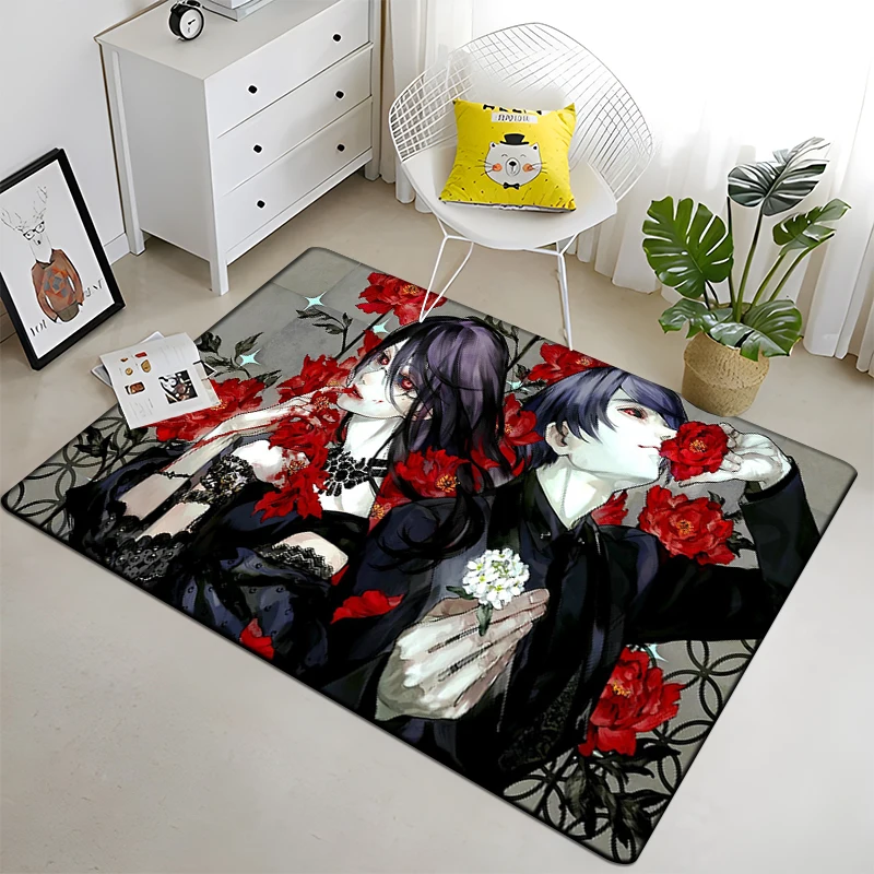 Tokió Ghoul egyedi szőnyeg jóga szőnyeg, lakberendezési terület, szőnyeg, konyha, szőnyeg padló, fürdőszoba szőnyeg lábtörlő kemping matrac